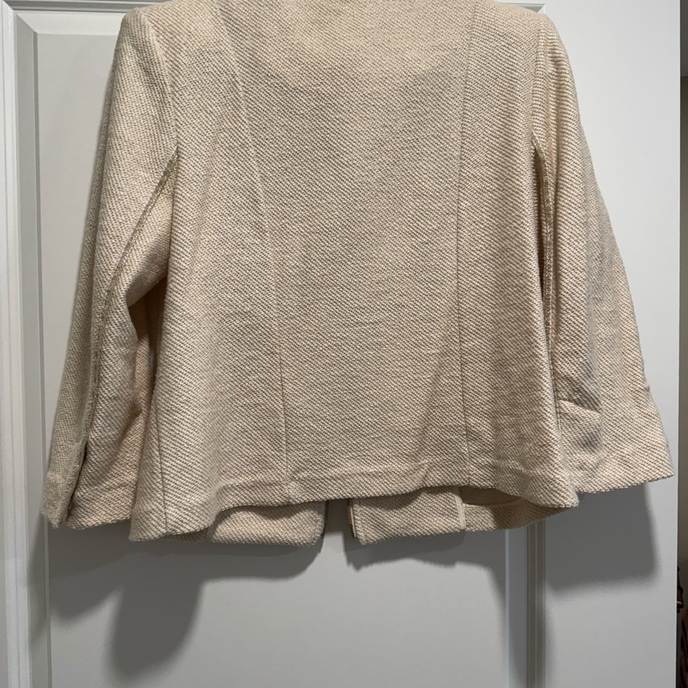 CAbi Posh Textured Zip-Front Pocket Jacket - Picture 4 of 5